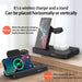 15w 3 in 1 Foldable Qi Fast Wireless Charging Station