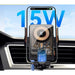 15w Wireless Car Phone Holder For Fast Charging