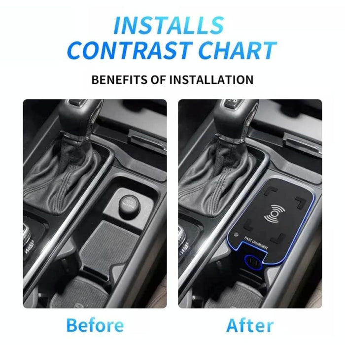 15w Wireless Charger For Volvo Xc60/xc90