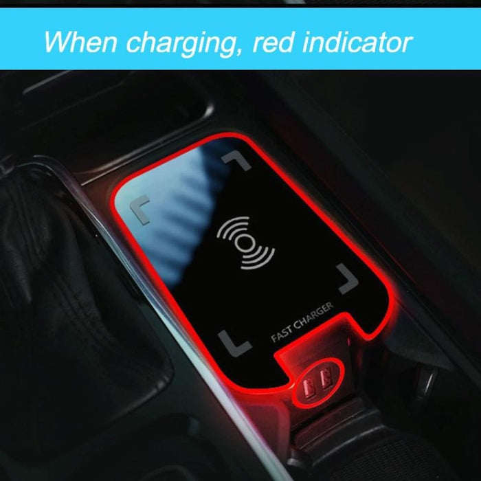 15w Wireless Charger For Volvo Xc60/xc90