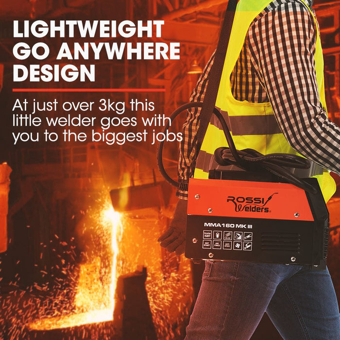 160 Amp Portable Inverter Arc Mma Stick Welder