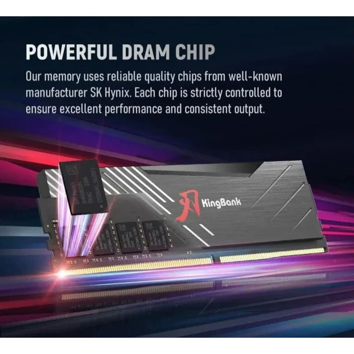 16gb Ddr5 Ram For Desktops With Heat Sink