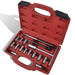 17 Pcs Diesel Injector Seat Cutter Set Xobxnx