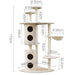 170cm Xl Multi Level Cat Scratching Post Tree House