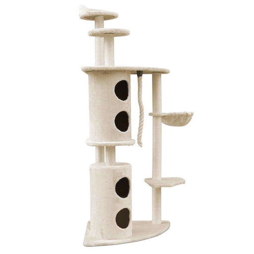 170cm Xl Multi Level Cat Scratching Post Tree House Tower