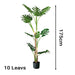 2x 175cm Green Artificial Indoor Turtle Back Tree Fake Fern
