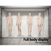175cm Tall Full Body Female Mannequin - Skin Coloured