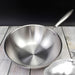 18 10 Stainless Steel Fry Pan 32cm Frying Top Grade Cooking
