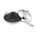 18 10 Stainless Steel Fry Pan 32cm Frying Top Grade Non