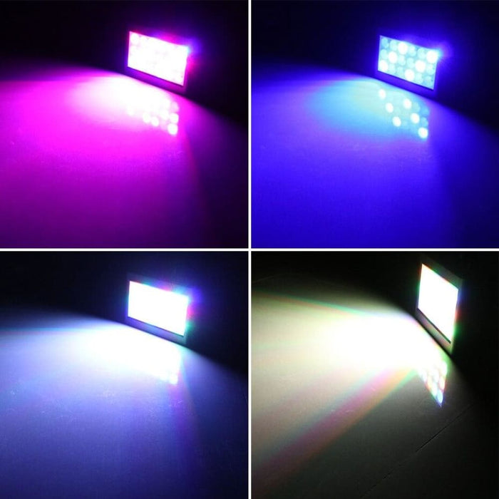 18 Led Disco Dj 20w Rgb Strobe Lights Auto Sound Activated