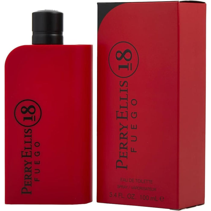 18 Fuego Edt Spray by Perry Ellis for Men - 100 Ml