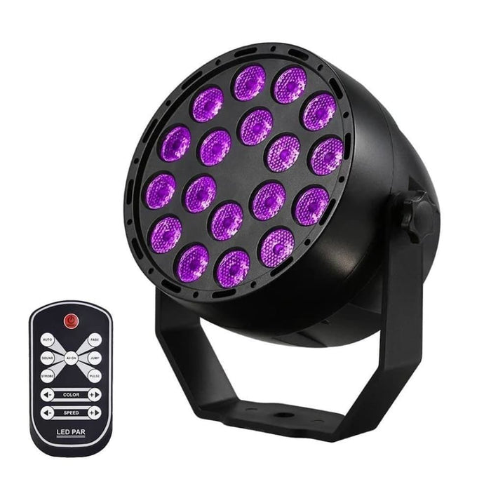 18 Leds Ultraviolet Uv Led Par Dmx Stage Lighting Effect Dj