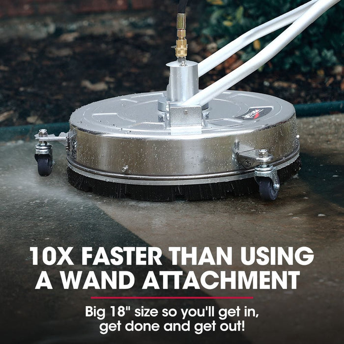 18’ Stainless Steel Pressure Washer Surface Cleaner