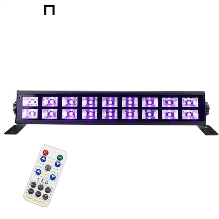 18 Led 54w Uv Violet Stage Black Lighting Effect Bar