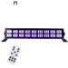 18 Led 54w Uv Violet Stage Black Lighting Effect Bar