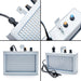 180 Led Strobe Flash Light Sound Control Activated Speed