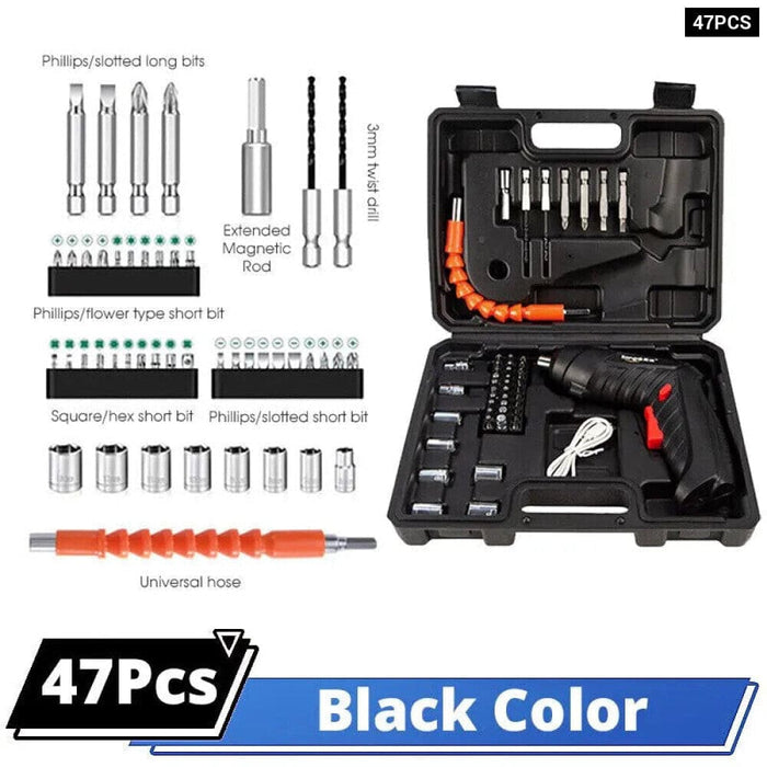 1800mah Cordless Drill Set With Lithium Battery