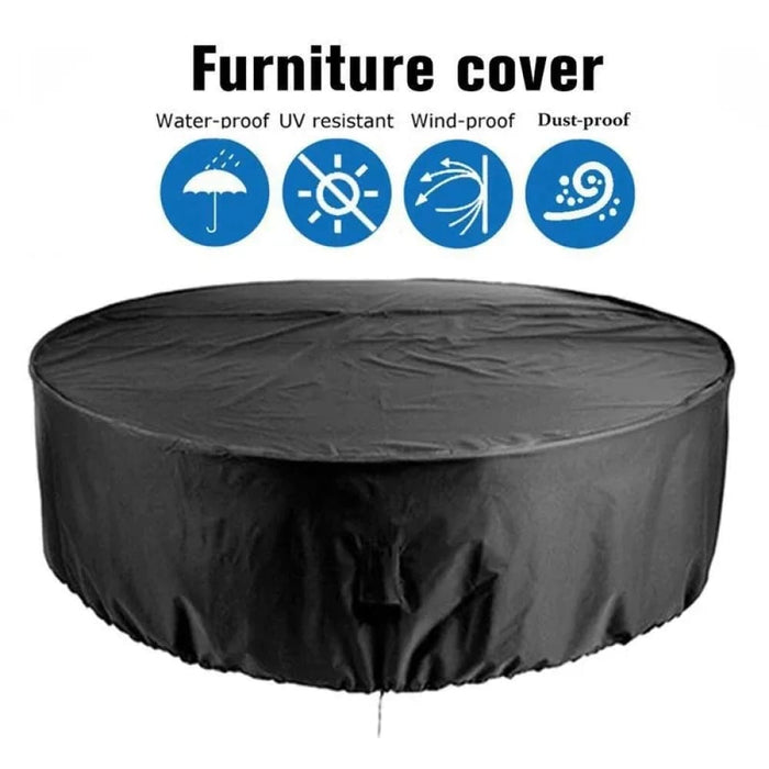 180*95 Round Cover Outdoor Garden Furniture Waterproof
