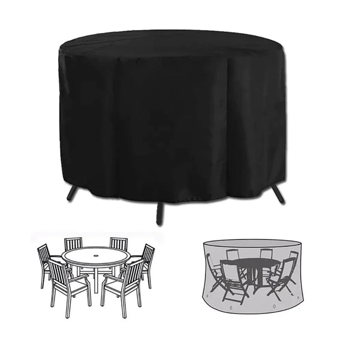 180*95 Round Cover Outdoor Garden Furniture Waterproof