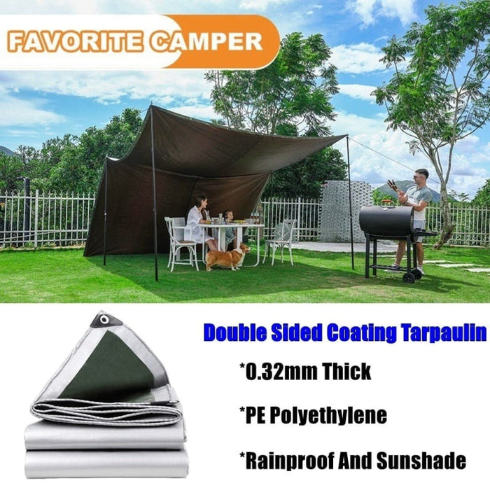 180gsm 0.32mm Pe Tarpaulin Garden Plant Cover Waterproof