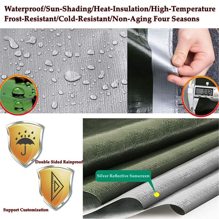 180gsm 0.32mm Pe Tarpaulin Garden Plant Cover Waterproof