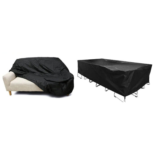190t / 210d Oxford Waterproof Furniture Cover For Rattan