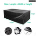 190t 210d Patio Waterproof Cover Outdoor Garden Furniture