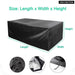190t 210d Patio Waterproof Cover Outdoor Garden Furniture