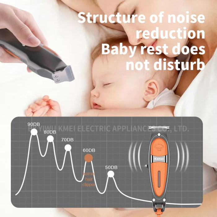 Km-1946 Professional Men’s Hair Clipper Usb Noise Reduction