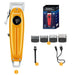 Km-1955 Metal Body Professional Lcd Hair Trimmer for Men
