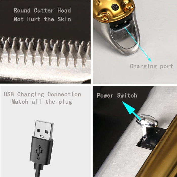 1973 All-metal Professional Hair Trimmer for Barber