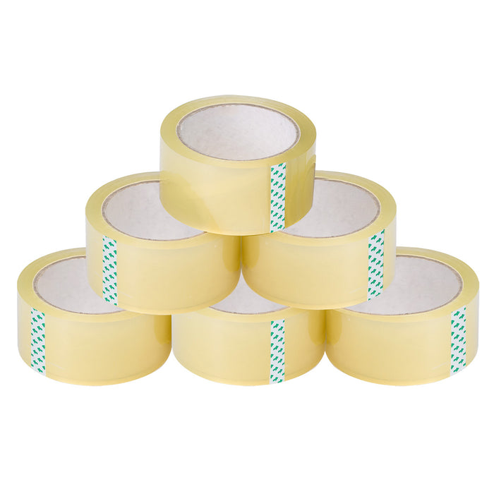 Goslash Picks 6 Rolls Packing Packaging Tape 45Mmx75M