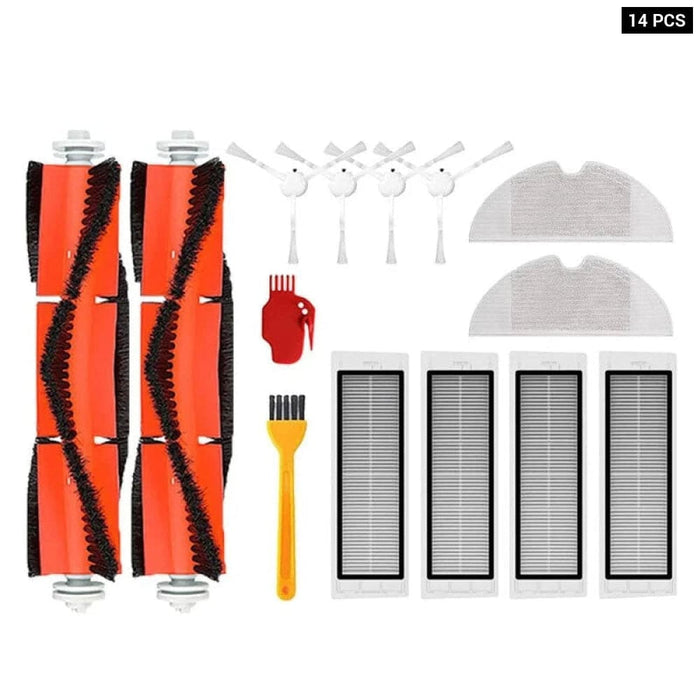 1c 1t Vacuum Mop Filter Brush Cloth Set