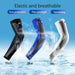 1pair Anti-uv Sun Protection Moisture Wicking Arm Sleeves