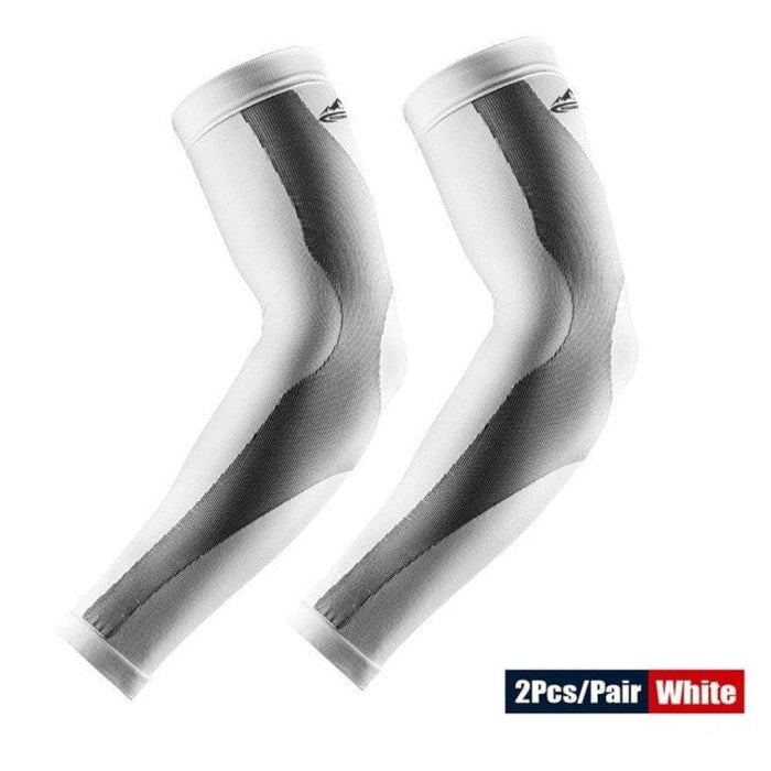 1pair Anti-uv Sun Protection Moisture Wicking Arm Sleeves
