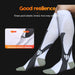 1pair Calf Circulation Long Sock For Medical Nurse Travel