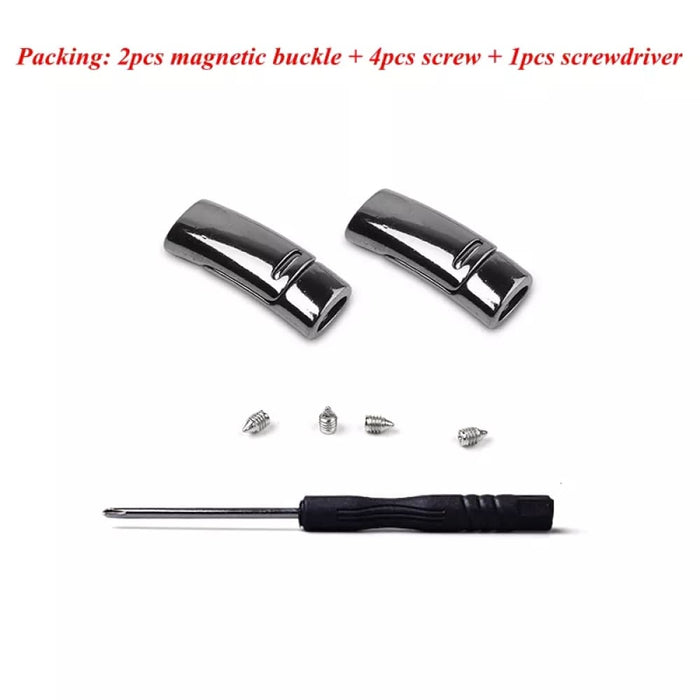 1pair Magnetic Elastic Colourful Flat no Tie Shoe Laces