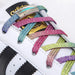 1pair Magnetic Elastic Colourful Flat no Tie Shoe Laces