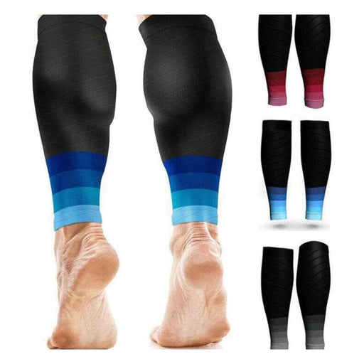 1pair Sports Calf Compression Leg Guard Sleeves For Cycling