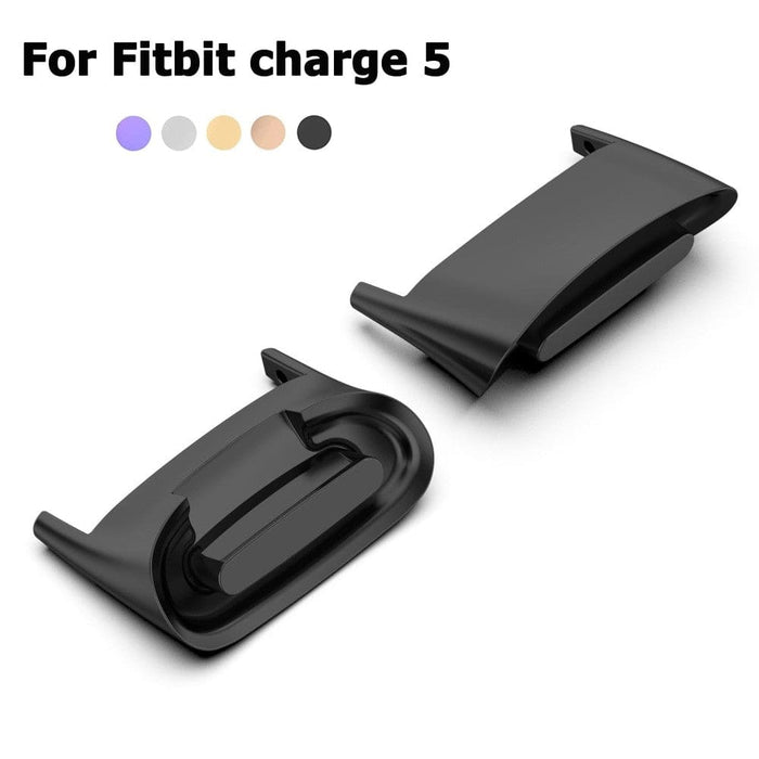1pair Stainless Steel Connector Adapter For Fitbit Charge 5