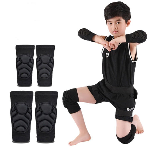 1pair Thick Sponge Child Youth Protective Knee Pads