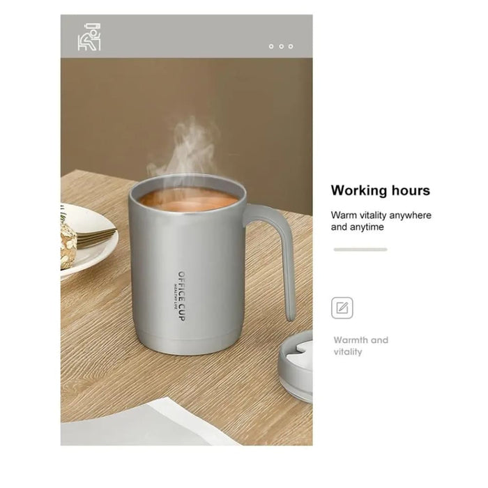 1pc Grey Creative Pp Liner Drinking Cup Portable Office