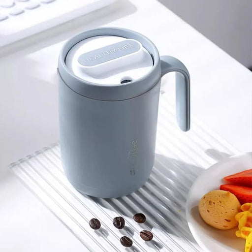 1pc Grey Creative Pp Liner Drinking Cup Portable Office
