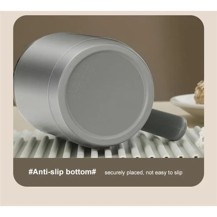 1pc Grey Creative Pp Liner Drinking Cup Portable Office