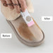 1pc Suede Sheepskin Eraser For Leather Care