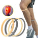 1pcs Elasticity Silicone Knee Strap for Sports Apain Relief