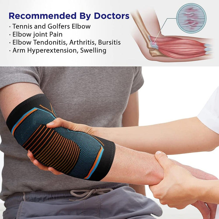 1pcs Fitness Elbow Brace For Tendonitis Tennis Reduce Joint