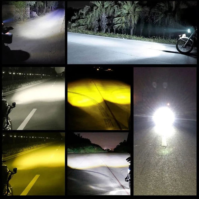 1pcs Mini Driving Led Projector Lens Motorcycle Headlight