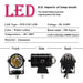 1pcs Mini Driving Led Projector Lens Motorcycle Headlight
