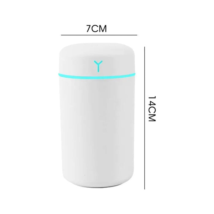 1pcs Portable Usb Air Humidifier With Led Colour For Home